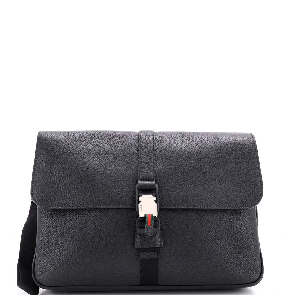 Gucci Web Buckle Wristlet Briefcase #349756G80B